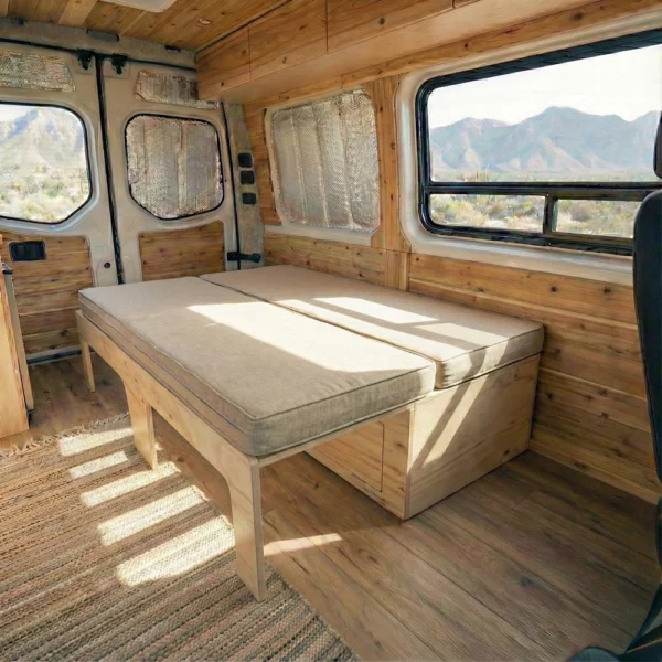 Lit Peigne Ouvert Matelas Peuplier