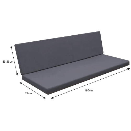 matelas banquette 43-53x77x180-cm