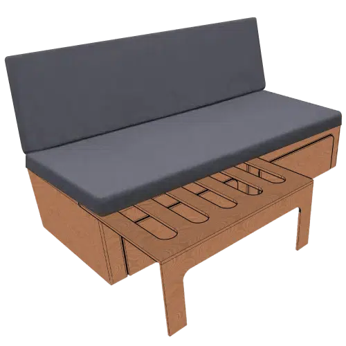 Pack Lit peigne Matelas Housse