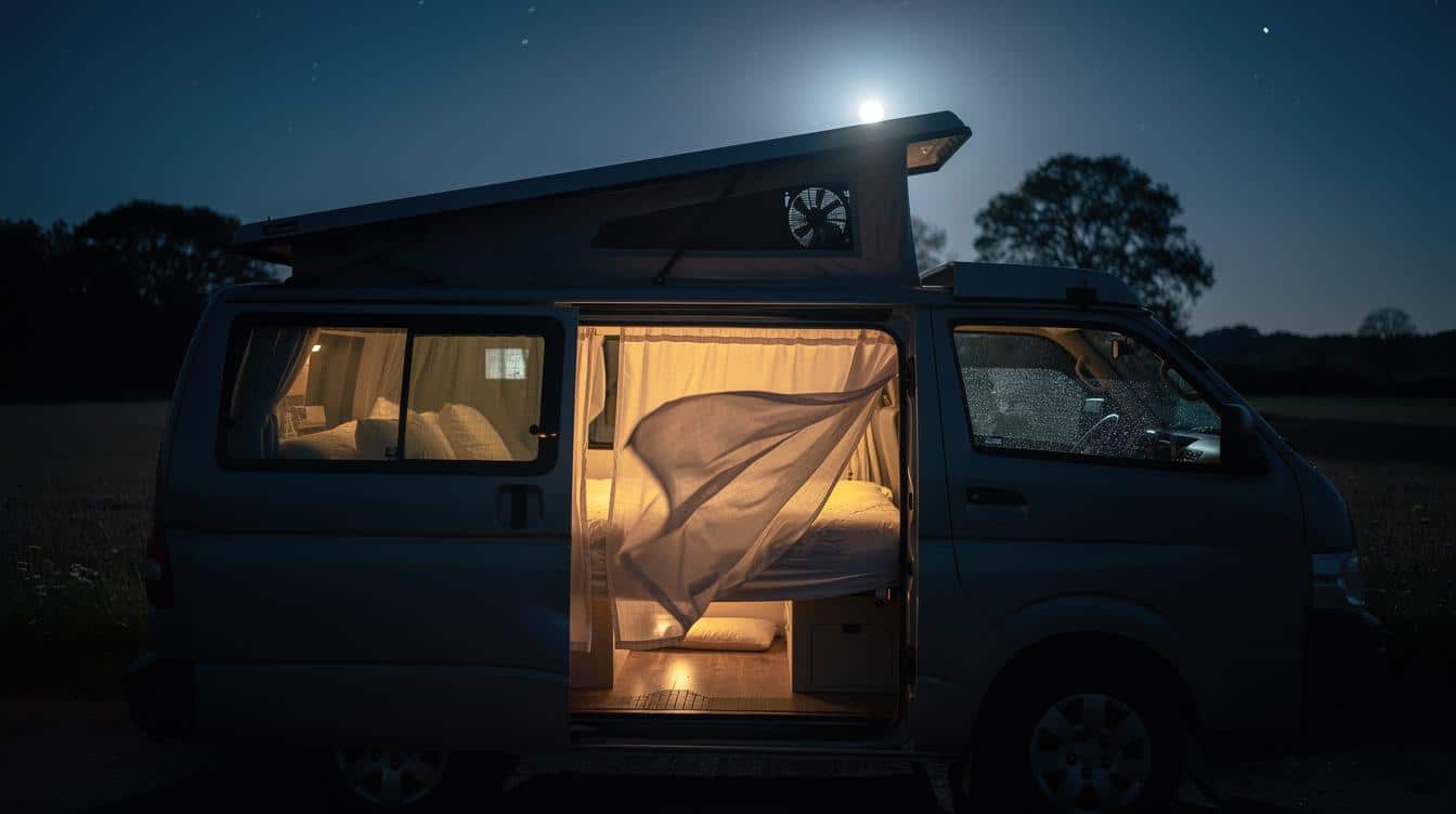 Comment bien ventiler son van la nuit ?